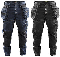 verzoek Definitief Ik geloof Blåkläder 1999 Baggy Denim Stretch x1900 Werkbroek