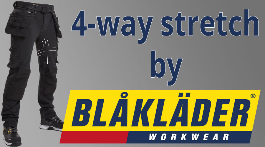 spellen Lucky Discrepantie Blåkläder 4-way stretch / 4-weg stretch werkbroeken - CDM Weblog