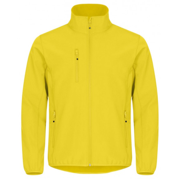 Clique Classic Softshell Jacket Heren Lemon