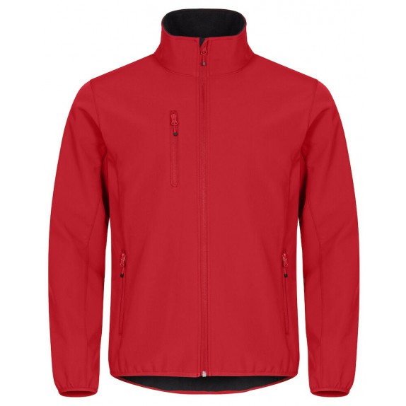 Clique Classic Softshell Jacket Heren Rood