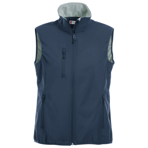 Clique Basic Softshell Ds Bodywarmer Donker Navy