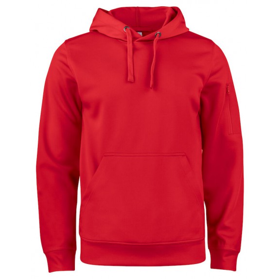 Clique Basic Active Hoody Rood