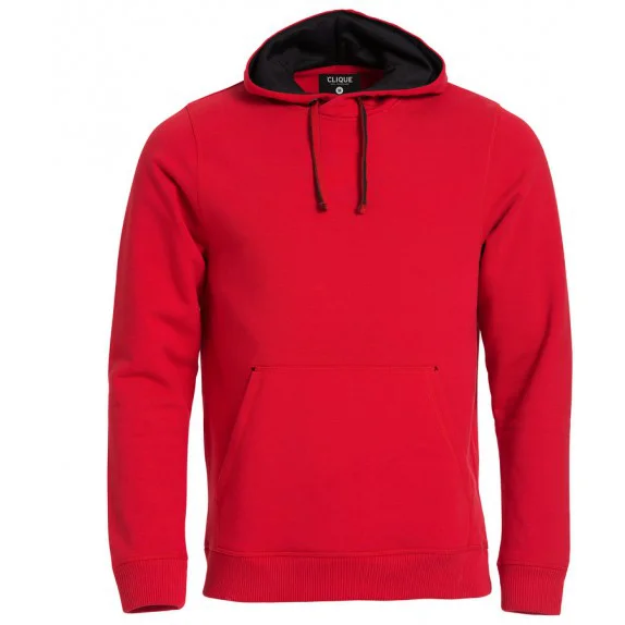 Clique Classic Hoody Rood