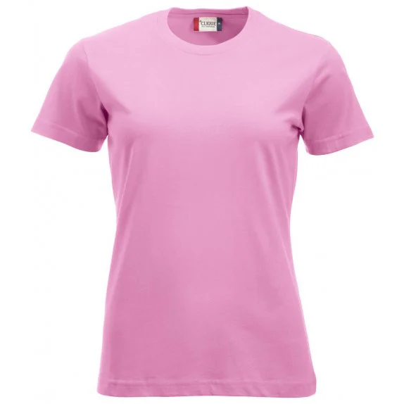 Clique New Classic T Ladies Helder Roze