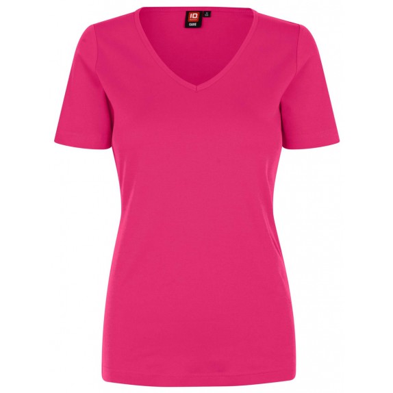 Pro Wear by Id 0506 Interlock T-shirt V-neck women Pink