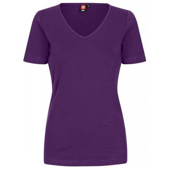 Pro Wear by Id 0506 Interlock T-shirt V-neck women Purple