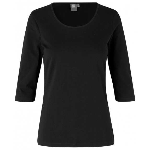 Pro Wear by Id 0591 Stretch T-shirt ¾ sleeve women Black