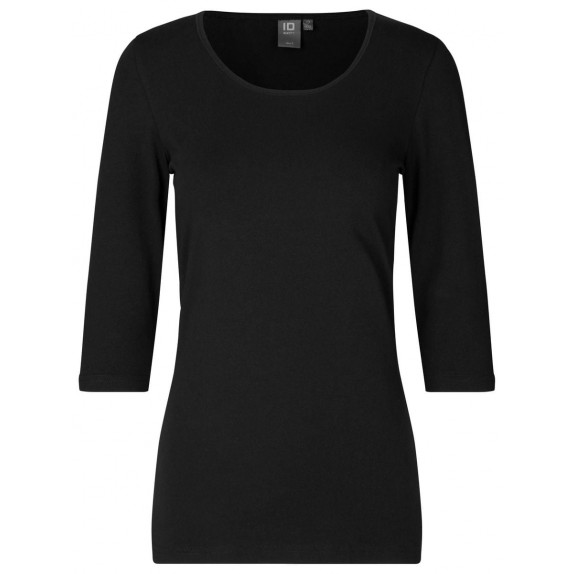 Pro Wear by Id 0597 Stretch T-shirt ¾ sleeved women Black
