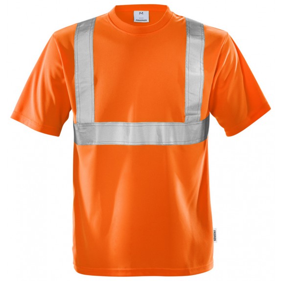 Fristads High vis T-shirt klasse 2 7411 TP Hi-Vis oranje