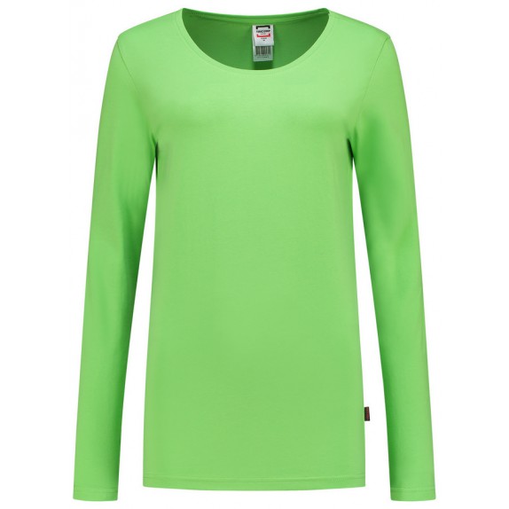 Tricorp 101010 T-Shirt Lange Mouw Dames Lime