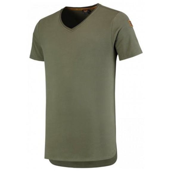 Tricorp 104003 T-Shirt Premium V Hals Heren Army
