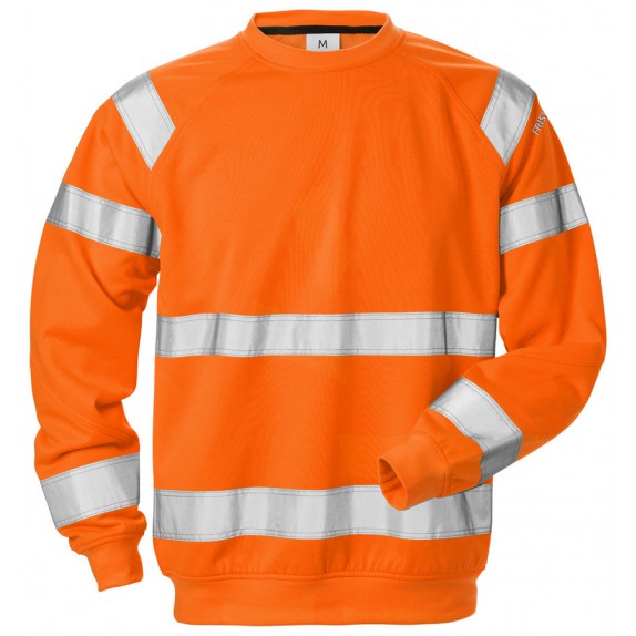 Fristads High vis sweatshirt klasse 3 7446 SHV Hi-Vis oranje