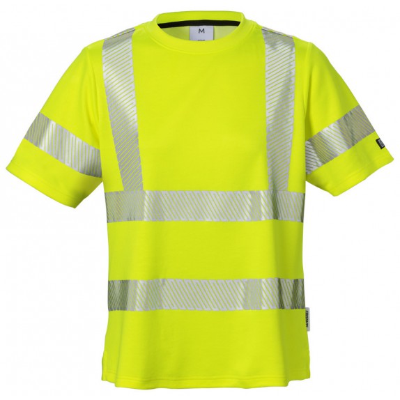 Fristads High vis T-shirt dames klasse 2 7458 THV Hi-Vis geel