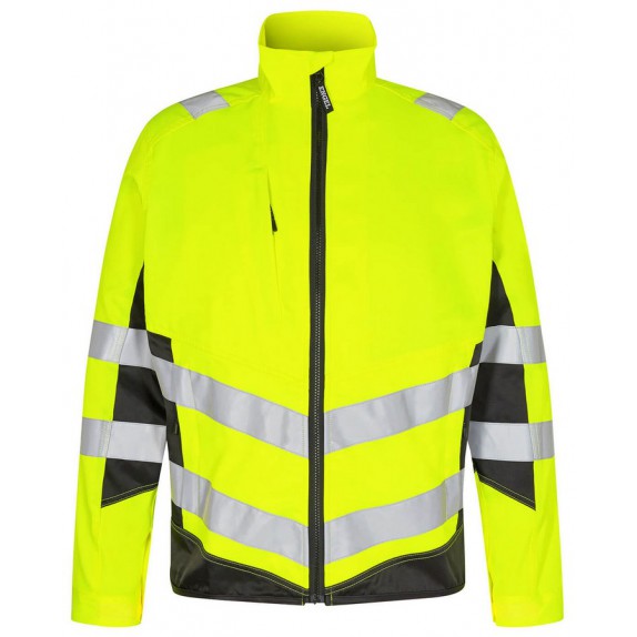 F. Engel 1545 Safety Light Work Jacket Repreve Yellow/Black