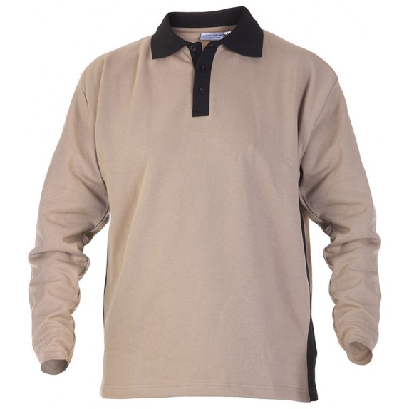 Hydrowear Tegelen Sweater Khaki/Zwart