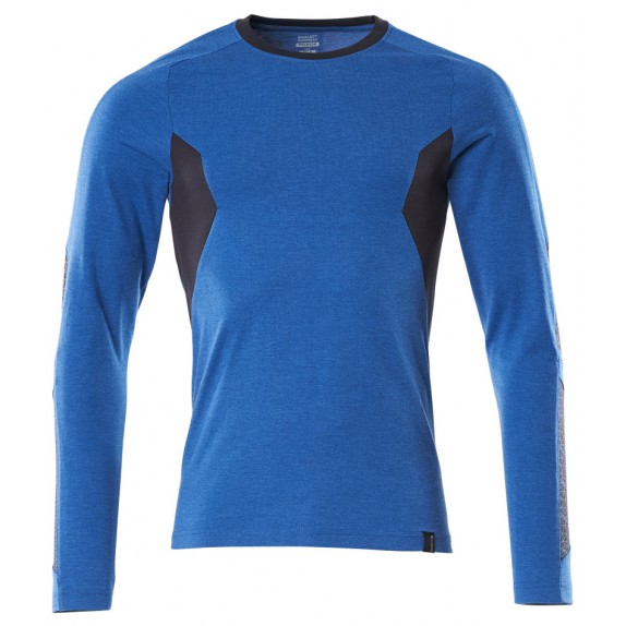 Mascot 18381-959 T-shirt lange mouwen Helder Blauw/Donkermarine
