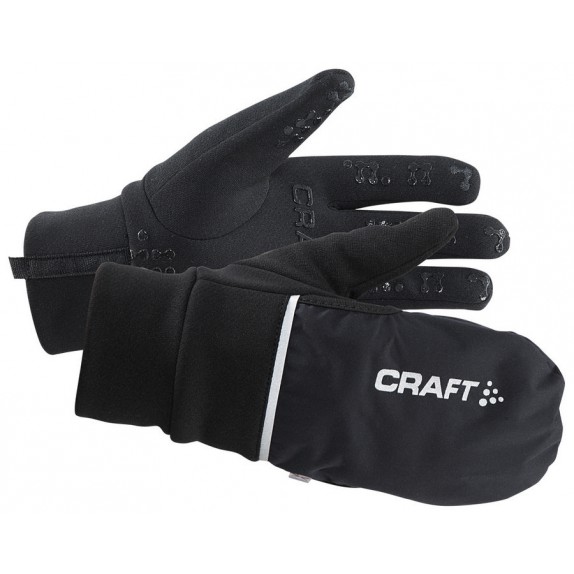 Craft Hybrid Weather Glove Zwart