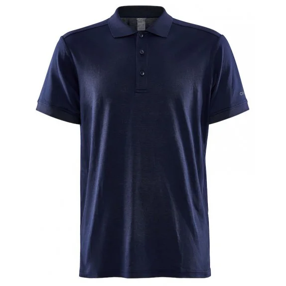 Craft Core Blend Polo Shirt Heren Navy