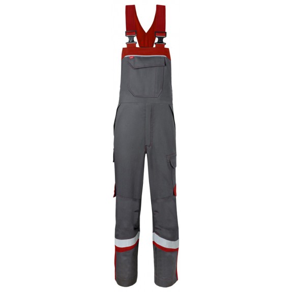 HAVEP 20288 Amerikaanse Overall 5-Safety Image+ Charcoal/Rood