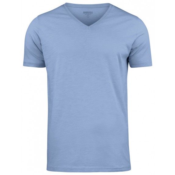 Harvest Whailford T-Shirt Heren Zomerblauw
