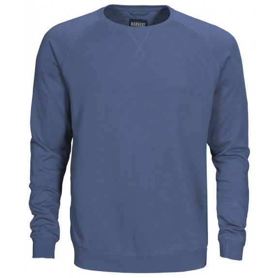 Harvest Cornell Sweater Heren Vintage Blauw