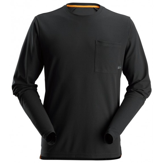 Snickers 2498 AllroundWork 37.5® T-shirt met Lange Mouwen Zwart