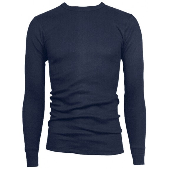 Viloft Thermal T-shirt lange mouw marineblauw
