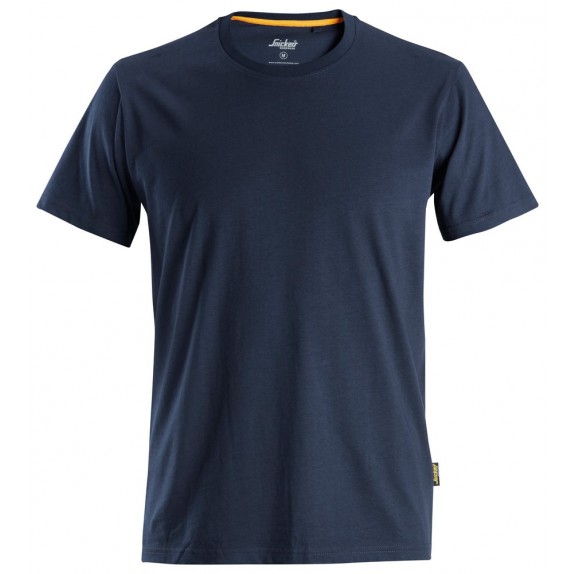 Snickers 2526 AllroundWork T-shirt Biologisch Katoen Marineblauw