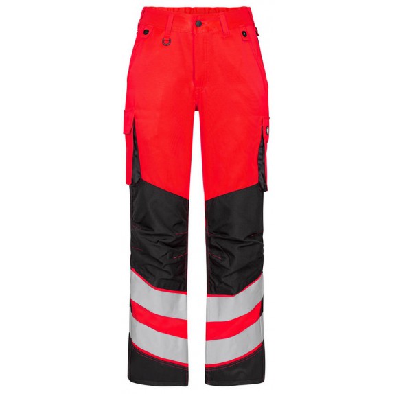 F. Engel 2543 Safety Light Ladies Trouser Repreve Red/Black