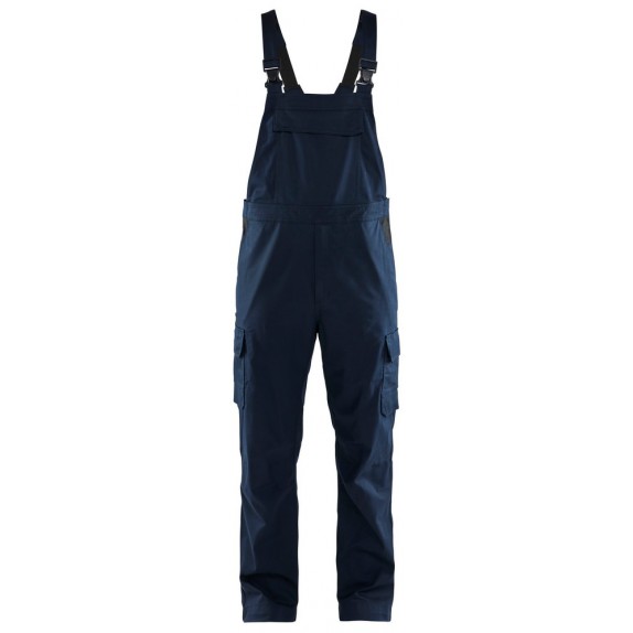 Blåkläder 2644-1832 Industrie bretelbroek Donker marineblauw/Zwart