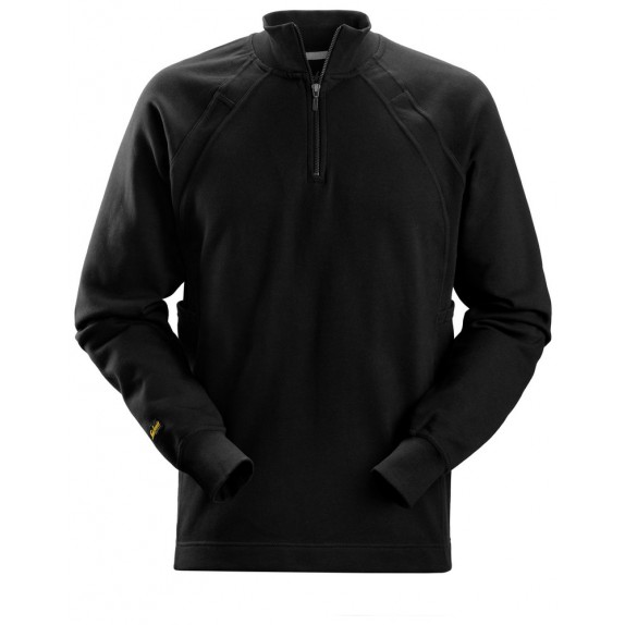 Snickers 2813 ½ Zip Sweatshirt met MultiPockets™ Zwart