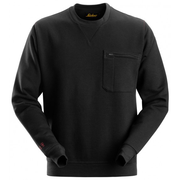 Snickers 2861 ProtecWork Sweatshirt Zwart