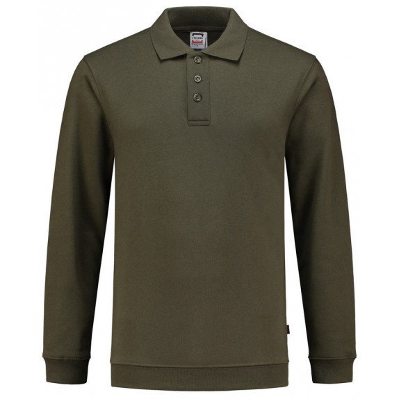 Tricorp 301005 Polosweater Boord Groen