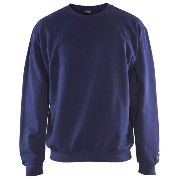 Blåkläder 3074-1762 Vlamvertragend sweatshirt Marineblauw