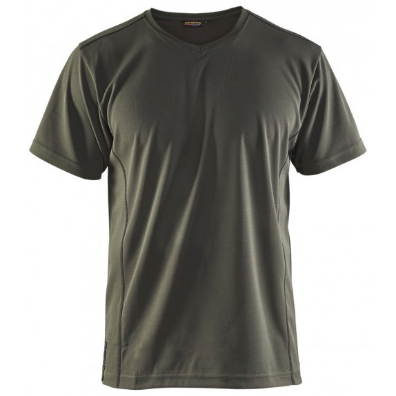 Blåkläder 3323-1051 T-shirt UV-bescherming Army Groen