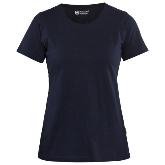 Blåkläder 3334-1042 Dames T-shirt Marineblauw