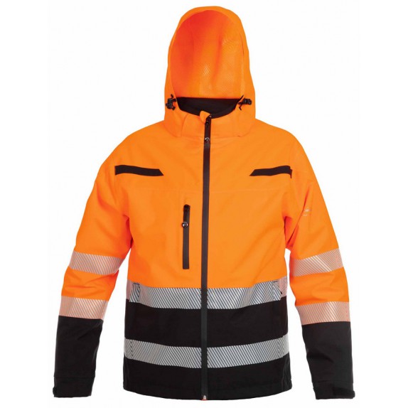 Hydrowear Boston Regenjack Fluor Oranje/Zwart
