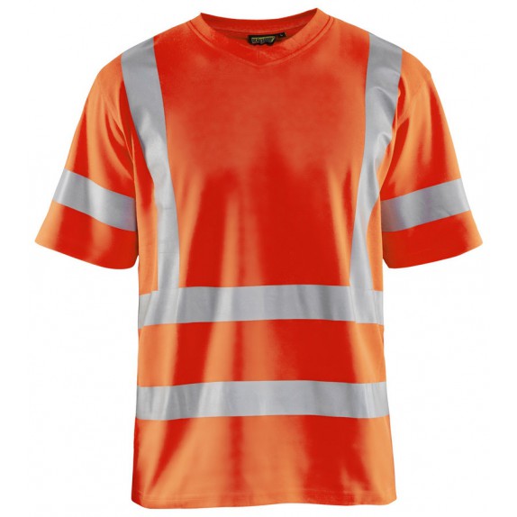 Blåkläder 3380-1070 High Vis T-Shirt UPF 50+ UV Oranje