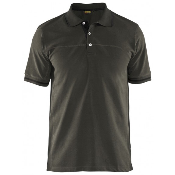 Blåkläder 3389-1050 Poloshirt Groen/Zwart