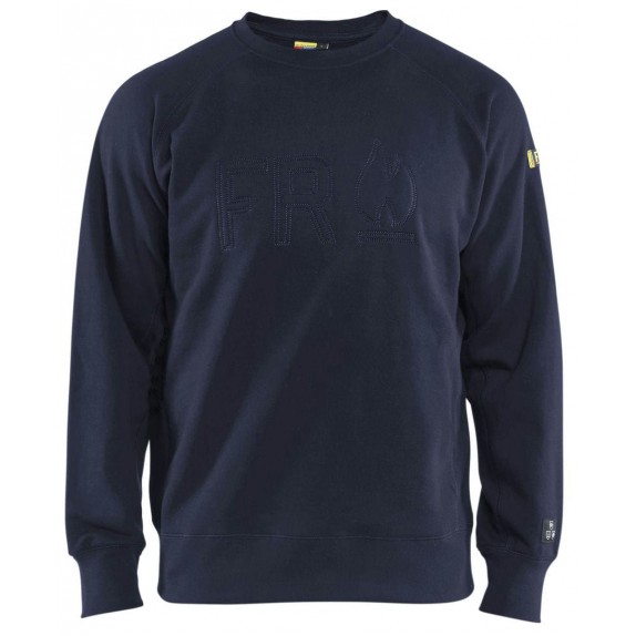 Blåkläder 3477-1762 Vlamvertragend sweatshirt Marineblauw