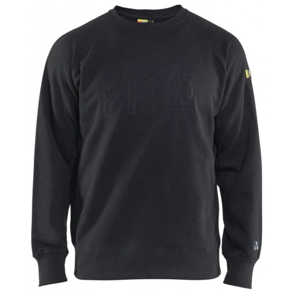 Blåkläder 3477-1762 Vlamvertragend sweatshirt Zwart