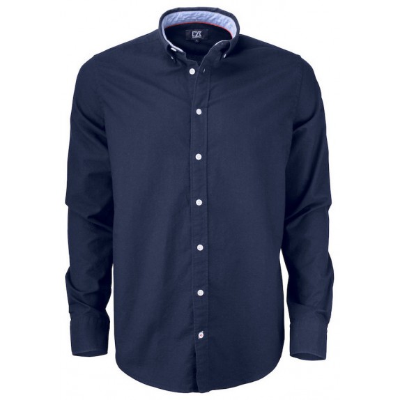 Cutter & Buck Belfair Oxford Shirt Heren Donker Marineblauw