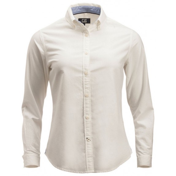 Cutter & Buck Belfair Oxford Shirt Ladies White