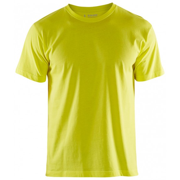 Blåkläder 3325-1042 T-shirt per 5 verpakt Geel 5-Pack