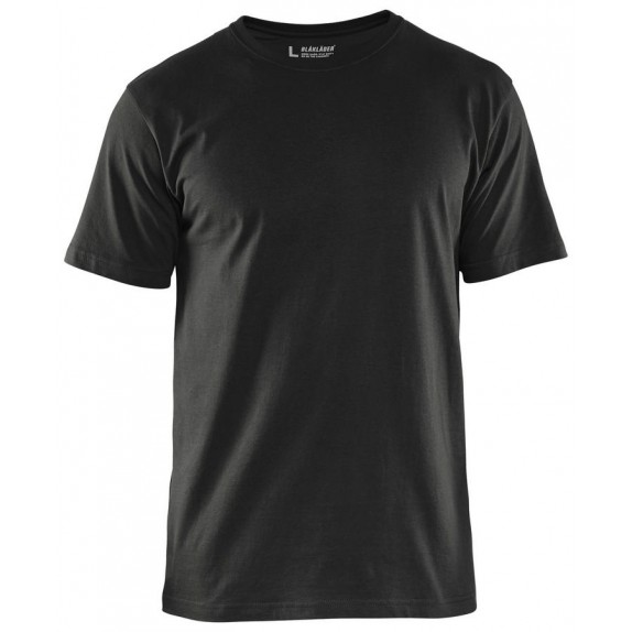 Blåkläder 3325-1042 T-shirt per 5 verpakt Zwart 5-Pack