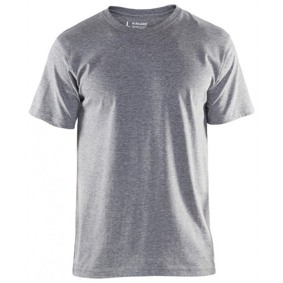 Blåkläder 3325-1043 T-shirt per 5 verpakt Grijs 5-Pack