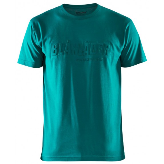 Blåkläder 3531-1042 T-shirt 3D Groenblauw