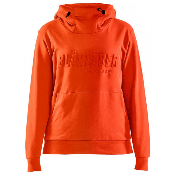 Blåkläder 3560-1158 Dames hoodie 3D Oranjerood