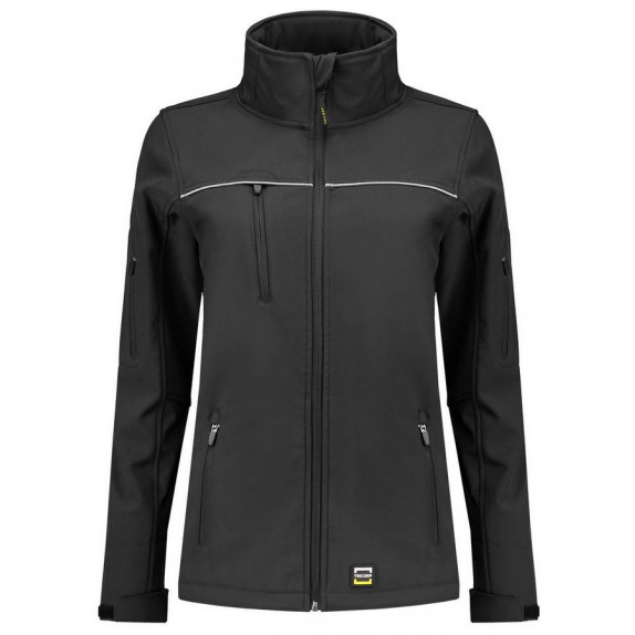 Tricorp 402009 Softshell Luxe Dames Donkergrijs