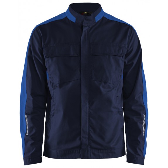 Blåkläder 4444-1832 Industrie jack stretch Marineblauw/Korenblauw